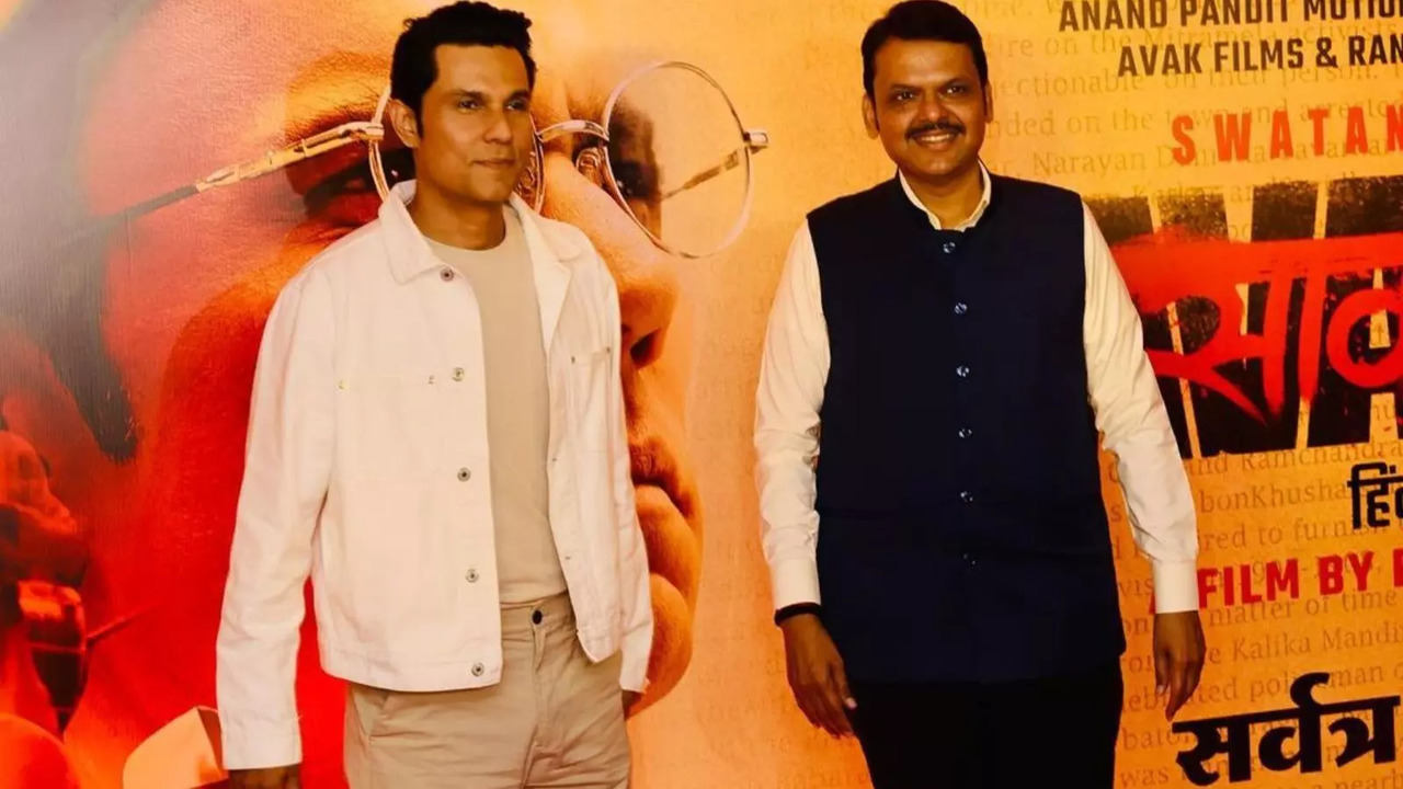 Swatantrya Veer Savarkar's Randeep Hooda Pens Note To Thank Maharashtra Deputy CM For Attending Special Screening