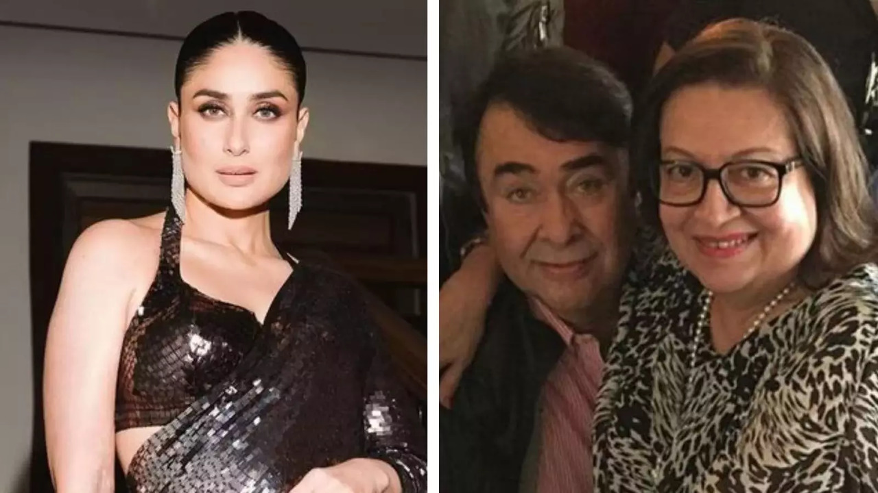 Randhir Kapoor, Babita Spend Time With Daughter Kareena Kapoor Khan. PICS Go Viral