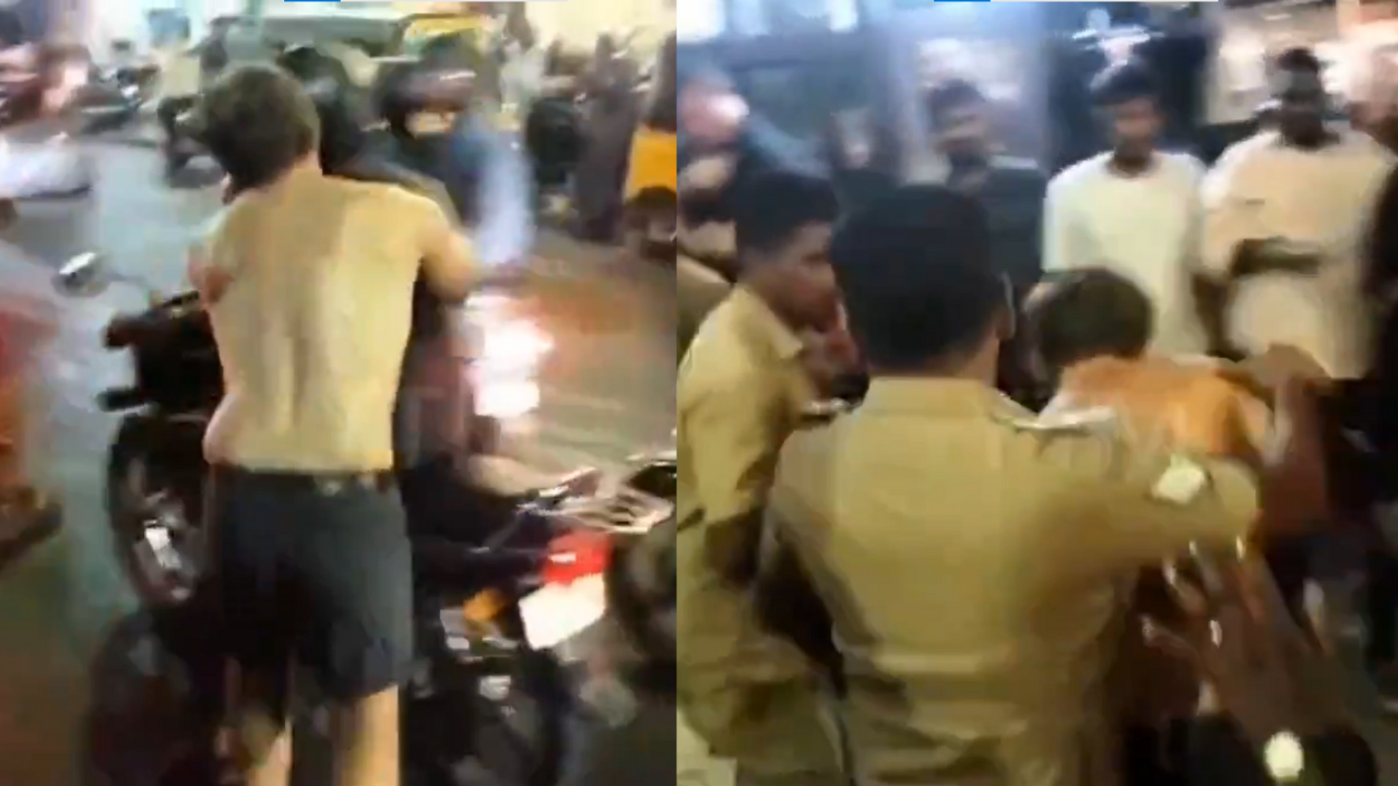 Drunken UK Navy Sailor Causes Chaos at Chennai Mall - Defence.in