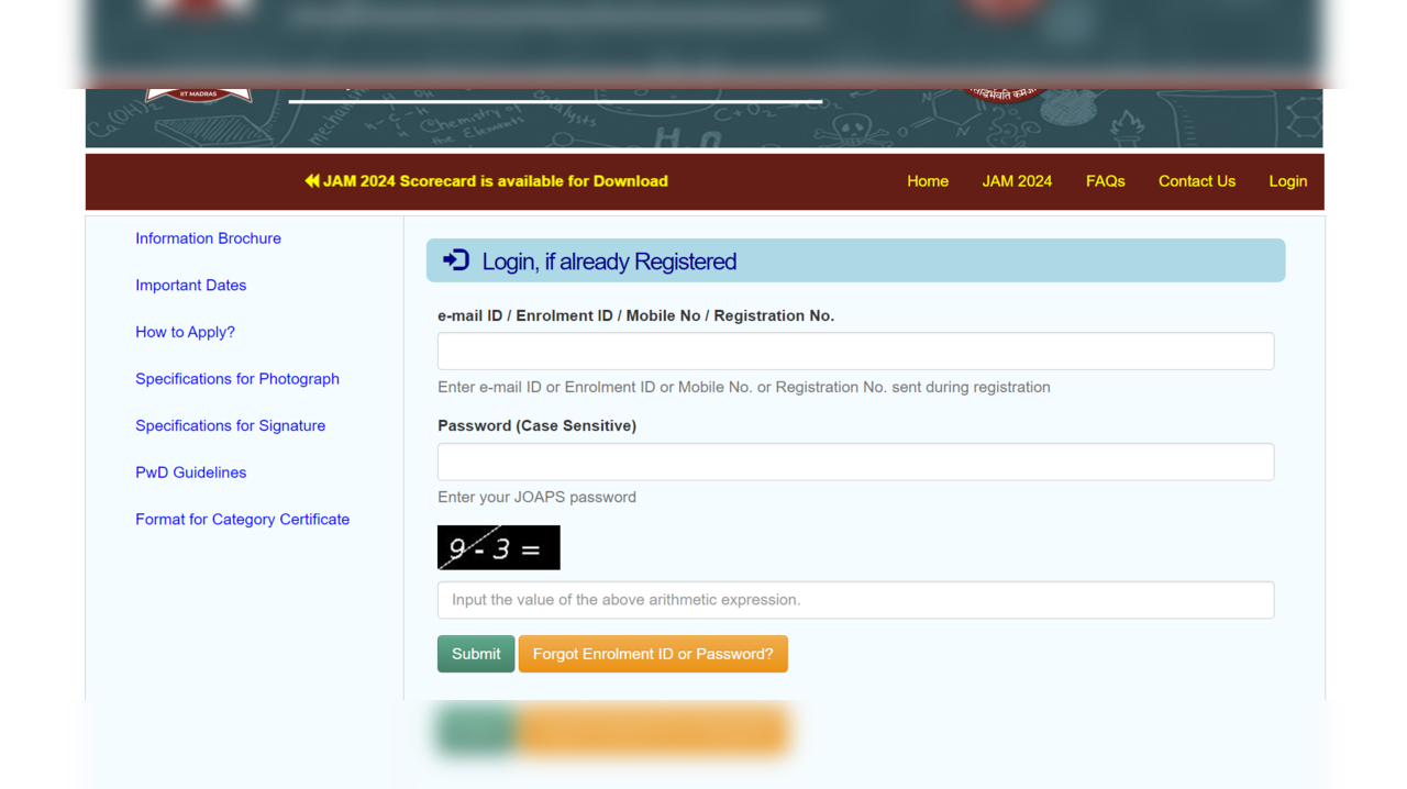 IIT JAM 2024 Scorecard Released on jam.iitm.ac.in, Direct Link