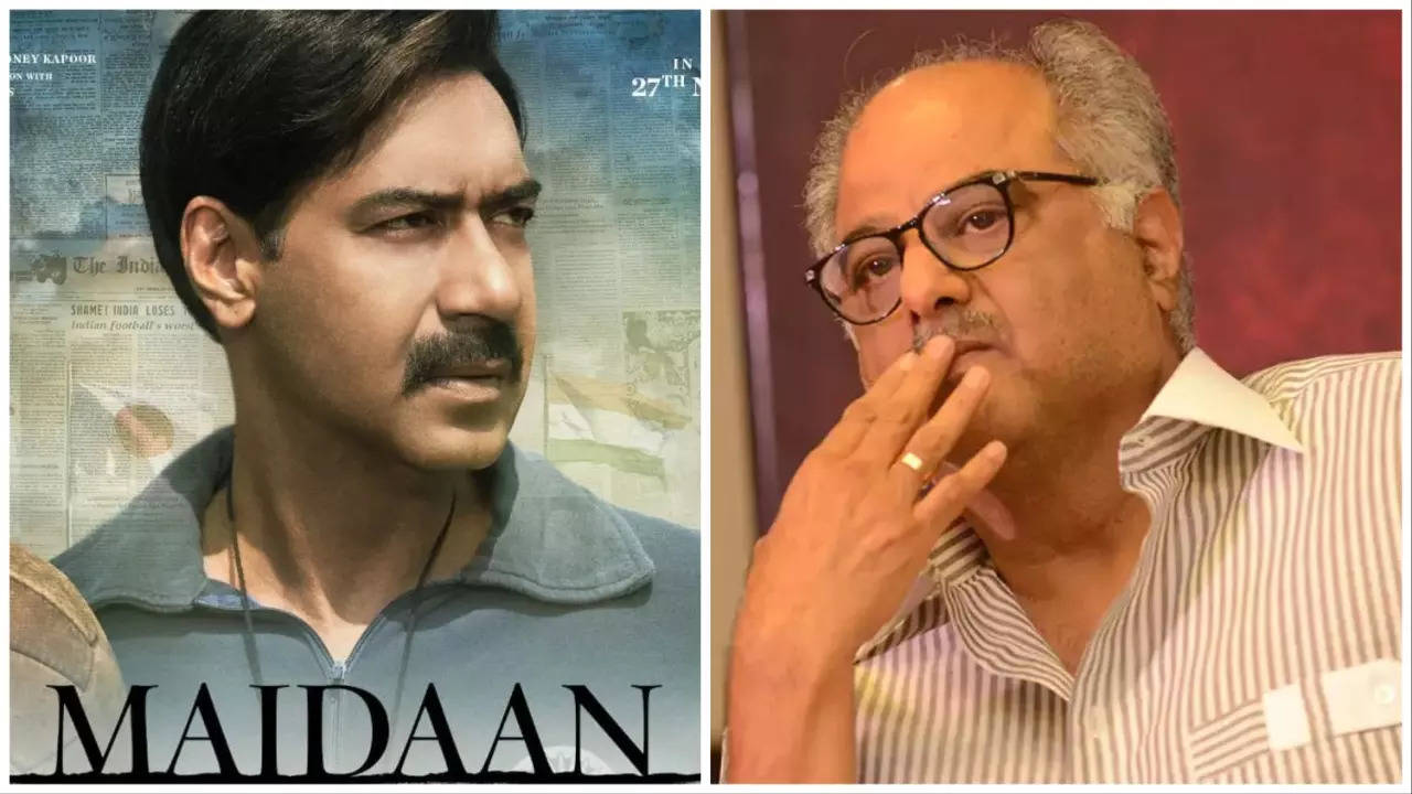 Boney Kapoor Dubs Ajay Devgn An 'Obedient Soldier' On Maidaan's Sets: He Threw No Tantrums | EXCLUSIVE