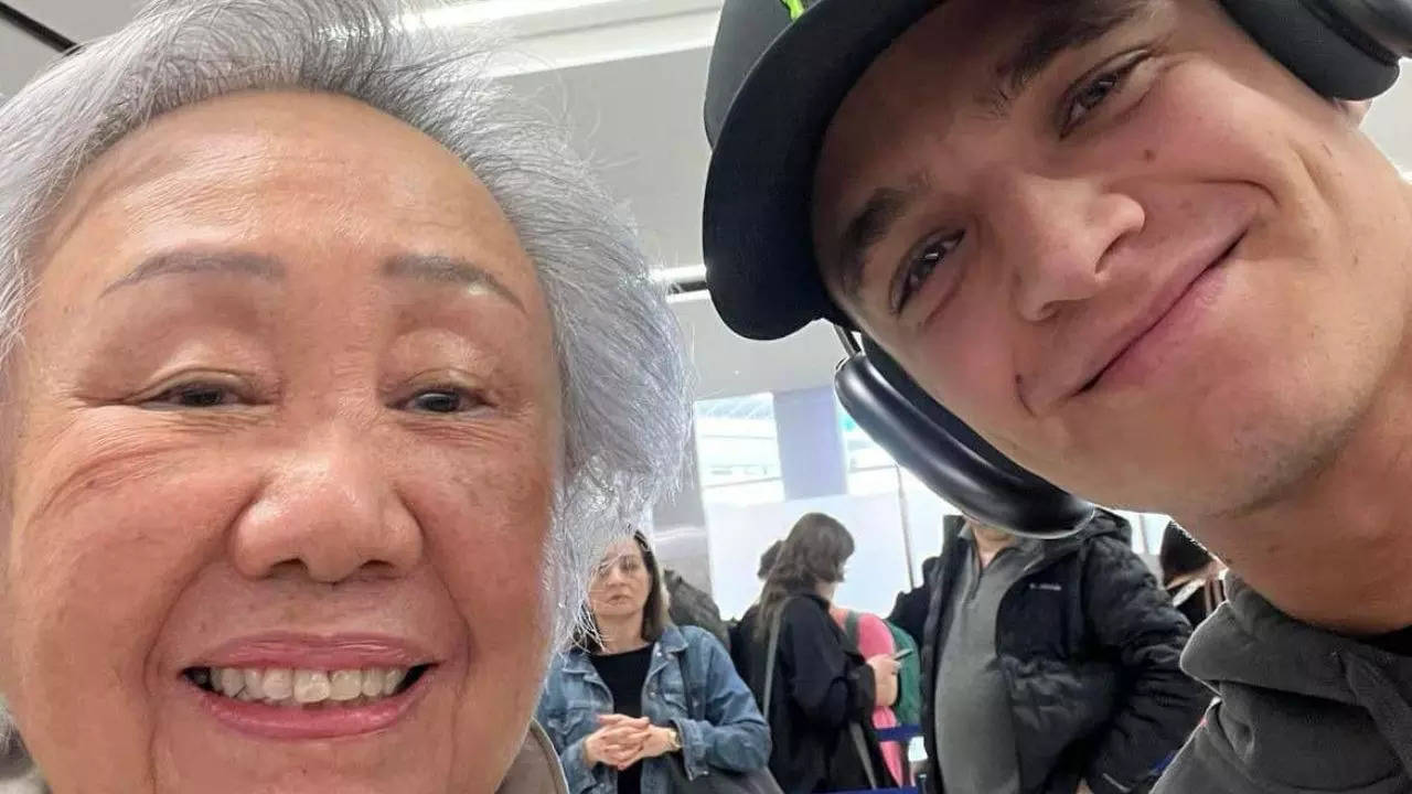 Alex Albon's grandmother and Lando Norris