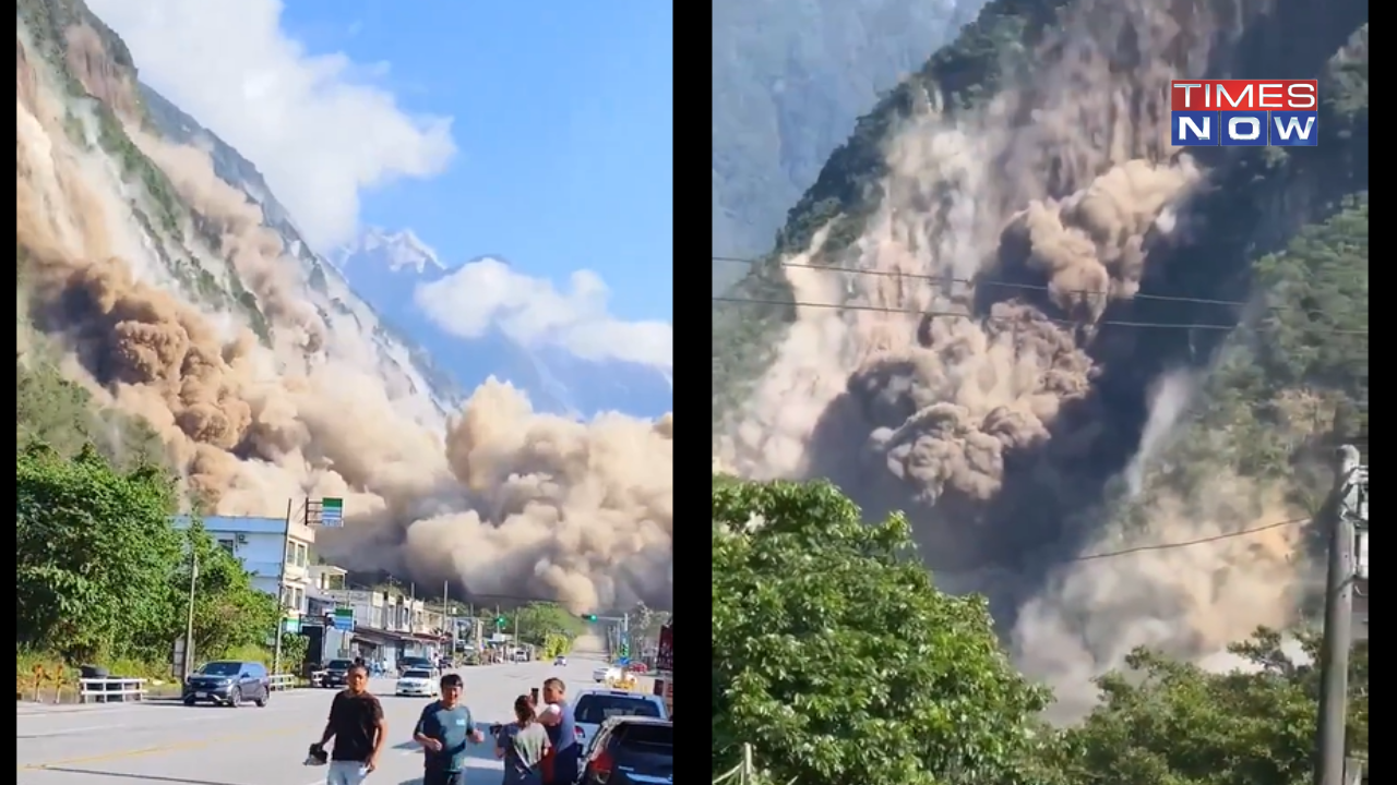 Taiwan Earthquake Causes Massive Landslides Across Island Nation | VIDEO