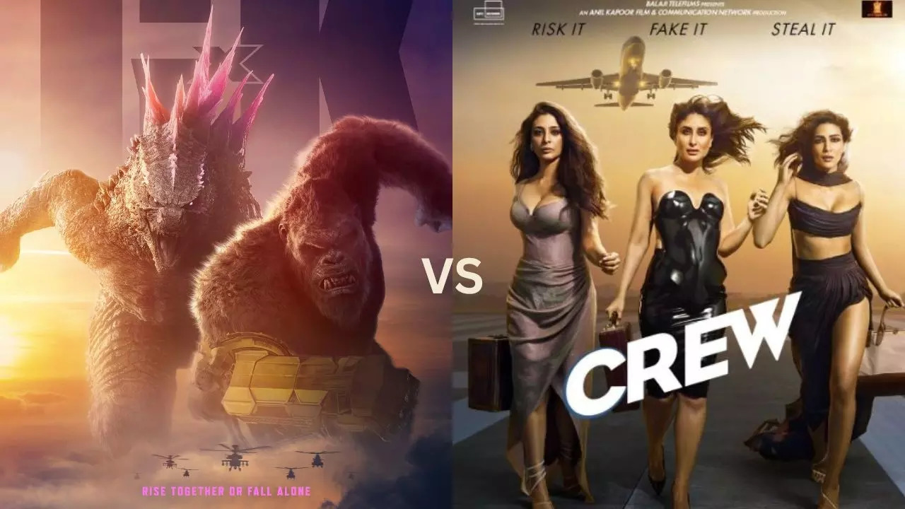 Godzilla X Kong Vs Crew Box Office Clash: MonsterVerse Film DECIMATES Bollywood Flick In India