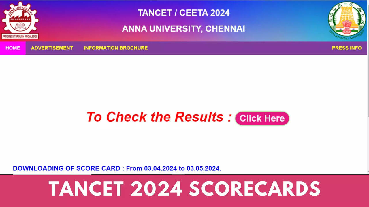 TANCET 2024 Scorecard Releasing Today at tancet.annauniv.edu, How to Download