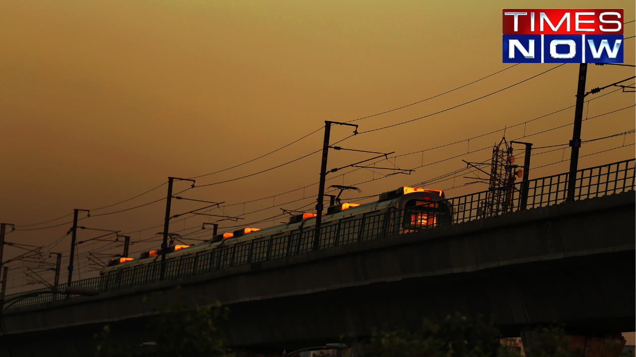 Delhi metro's golden line (Representational Image)