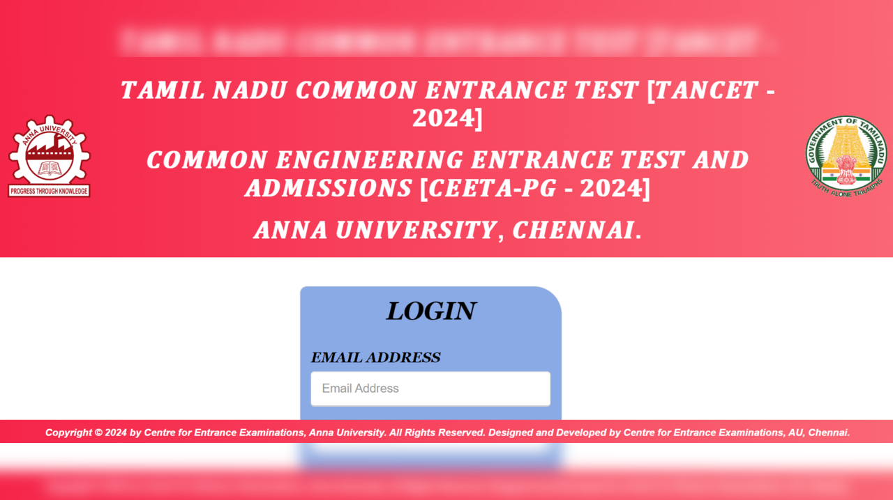 TANCET Scorecard 2024 Released on tancet.annauniv.edu, Direct Link Here