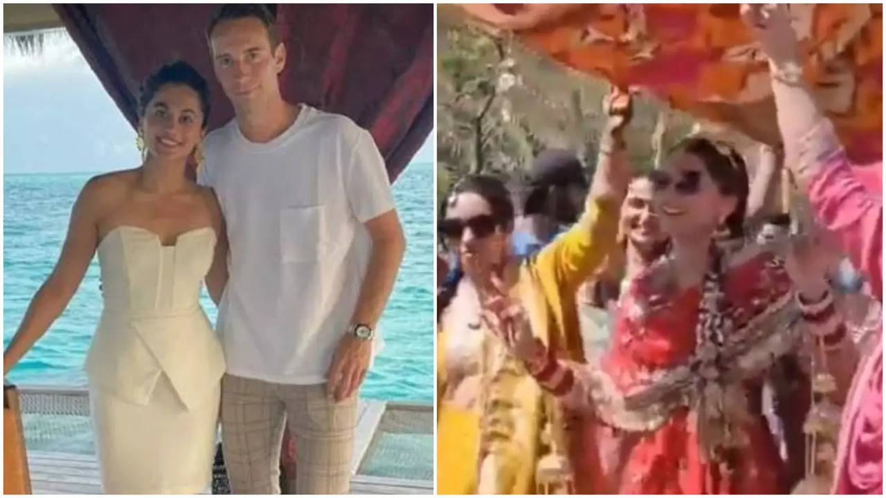 Taapsee Pannu's viral wedding video