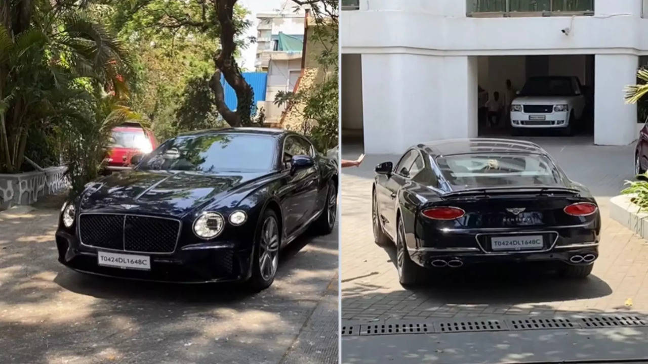 Ranbir Kapoor Bentley Continental GT Times Drive