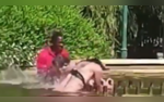 Man Grabs Woman By Her Hair Drowns Her in Public Fountain Viral Video Sparks Anger