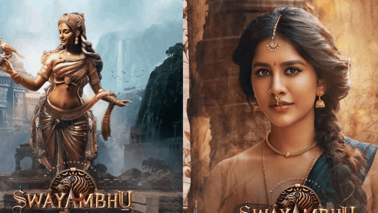 Nabha Natesh's Look In Swayambhu