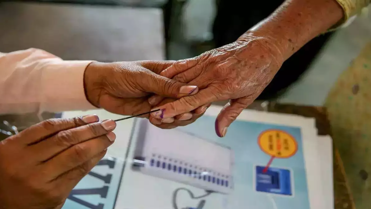 Voting in Pune