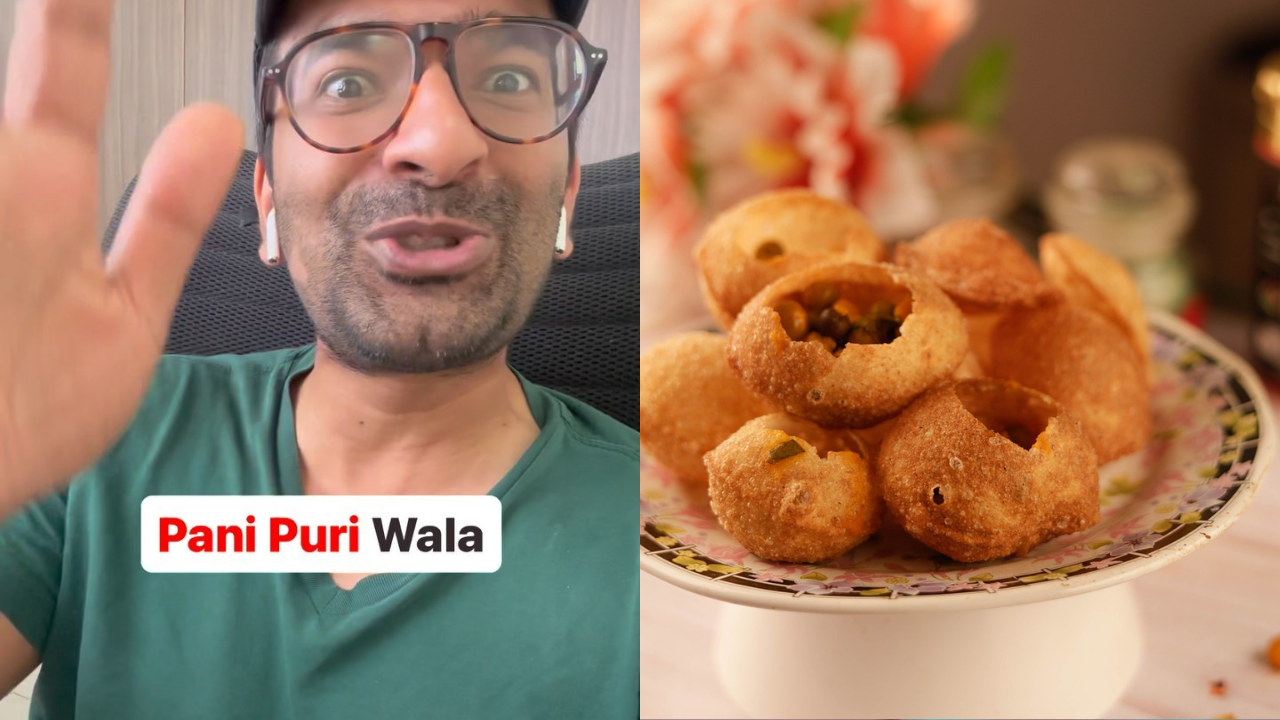 Watch: Comedian's Pitch to Forget Jobs & Open Panipuri Stall in Viral Reel Ignites Hilarious Debate