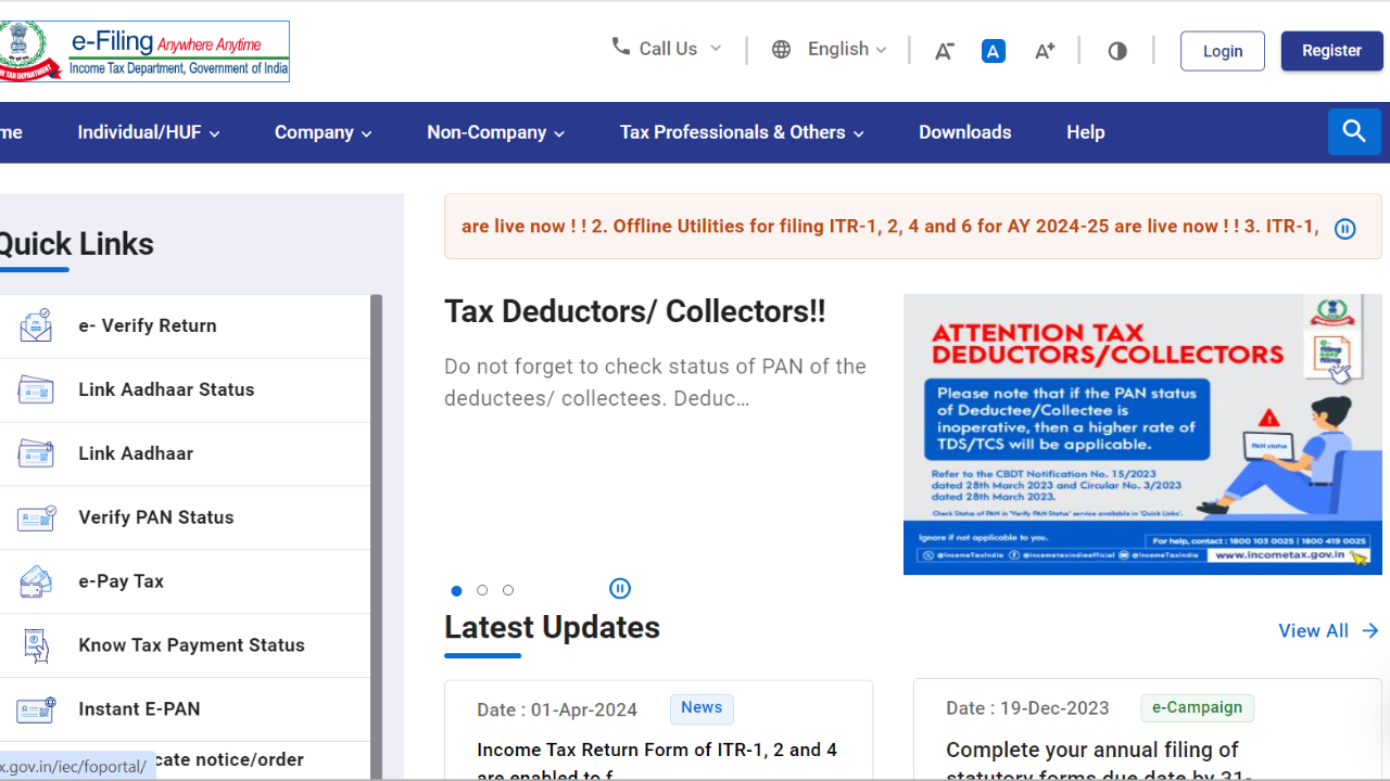 Income Tax, Tax Deductions, TDS, Income Tax Department, PAN, Aadhaar