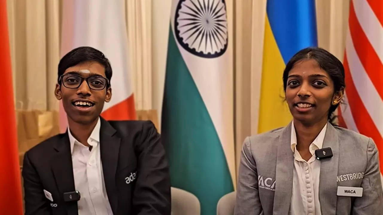 India's Grandmaster Siblings Praggnanandhaa and Vaishali