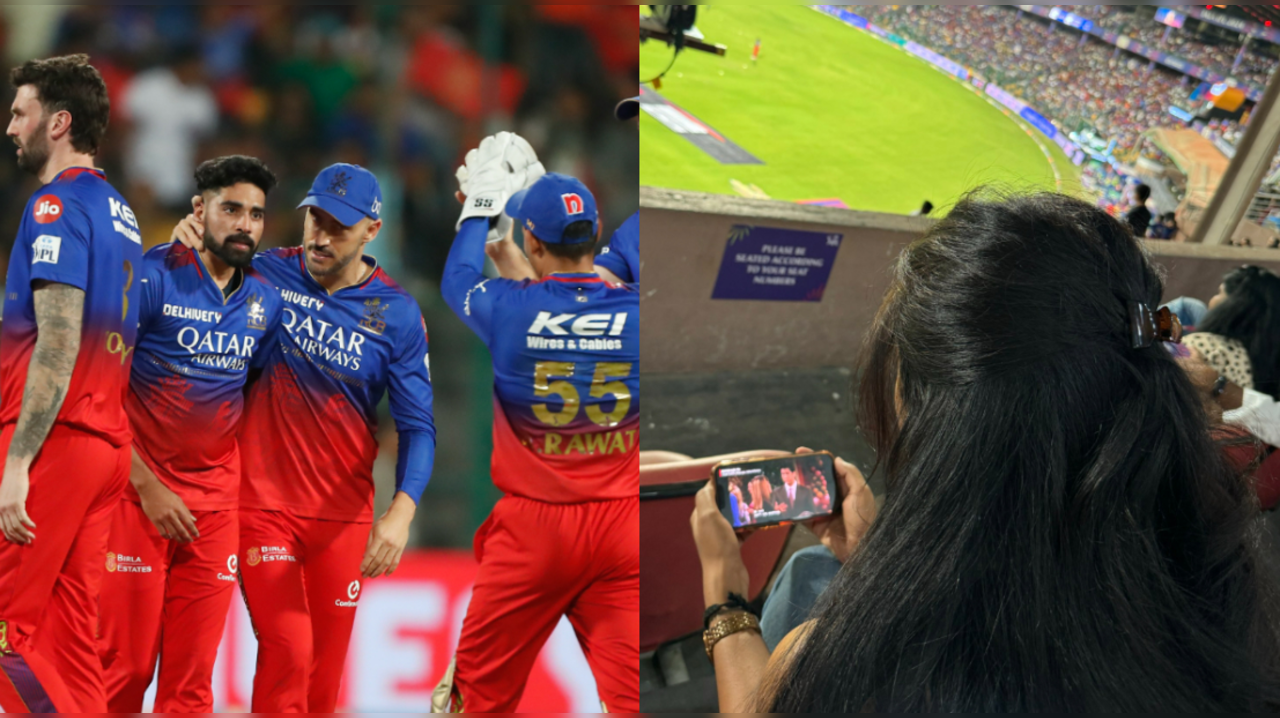 A woman chose to watch 'Friends' during RCB VS LSG match