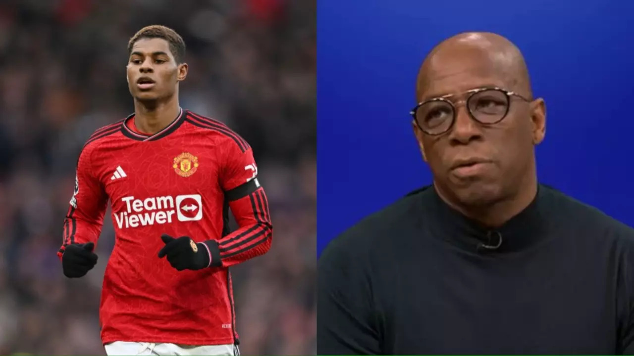 Arsenal Legend Ian Wright Slams Marcus Rashford For Not Showing 'Respect' To Manchester United Players