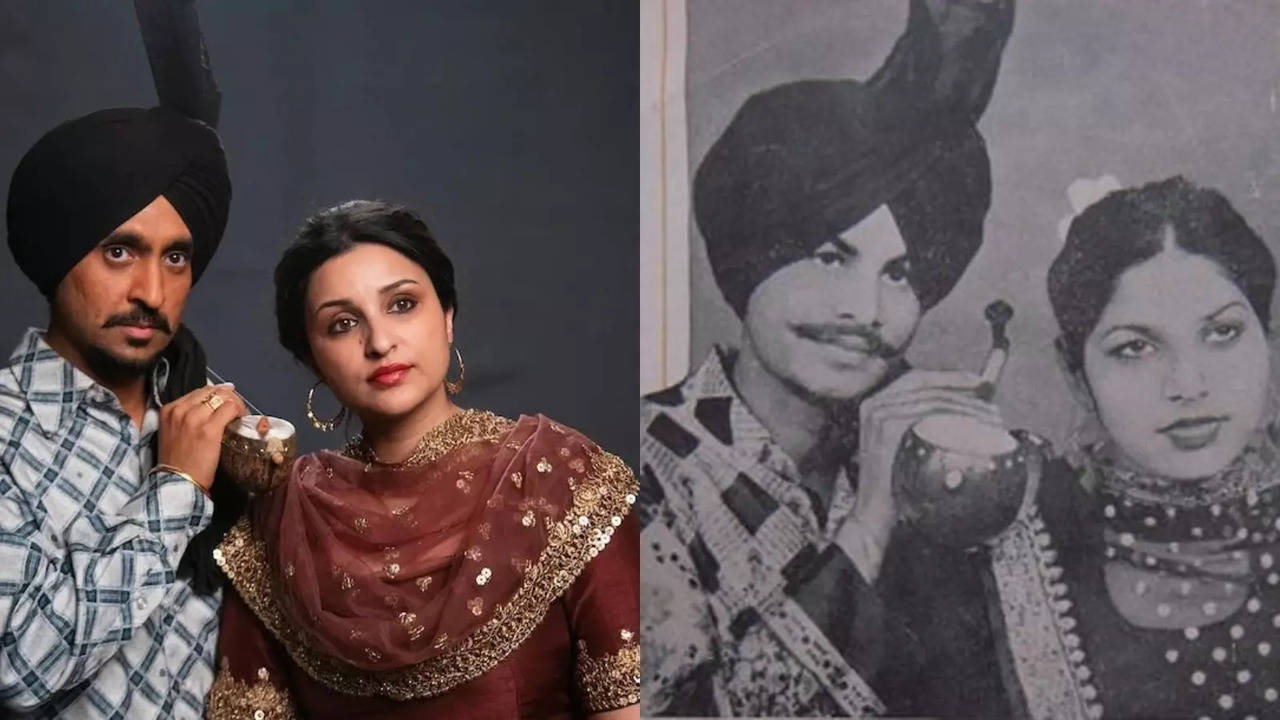 Parineeti, Diljit Recreate Amar Singh Chamkila, Wife's Famous Pics. Internet Goes 'Same Same But Different'