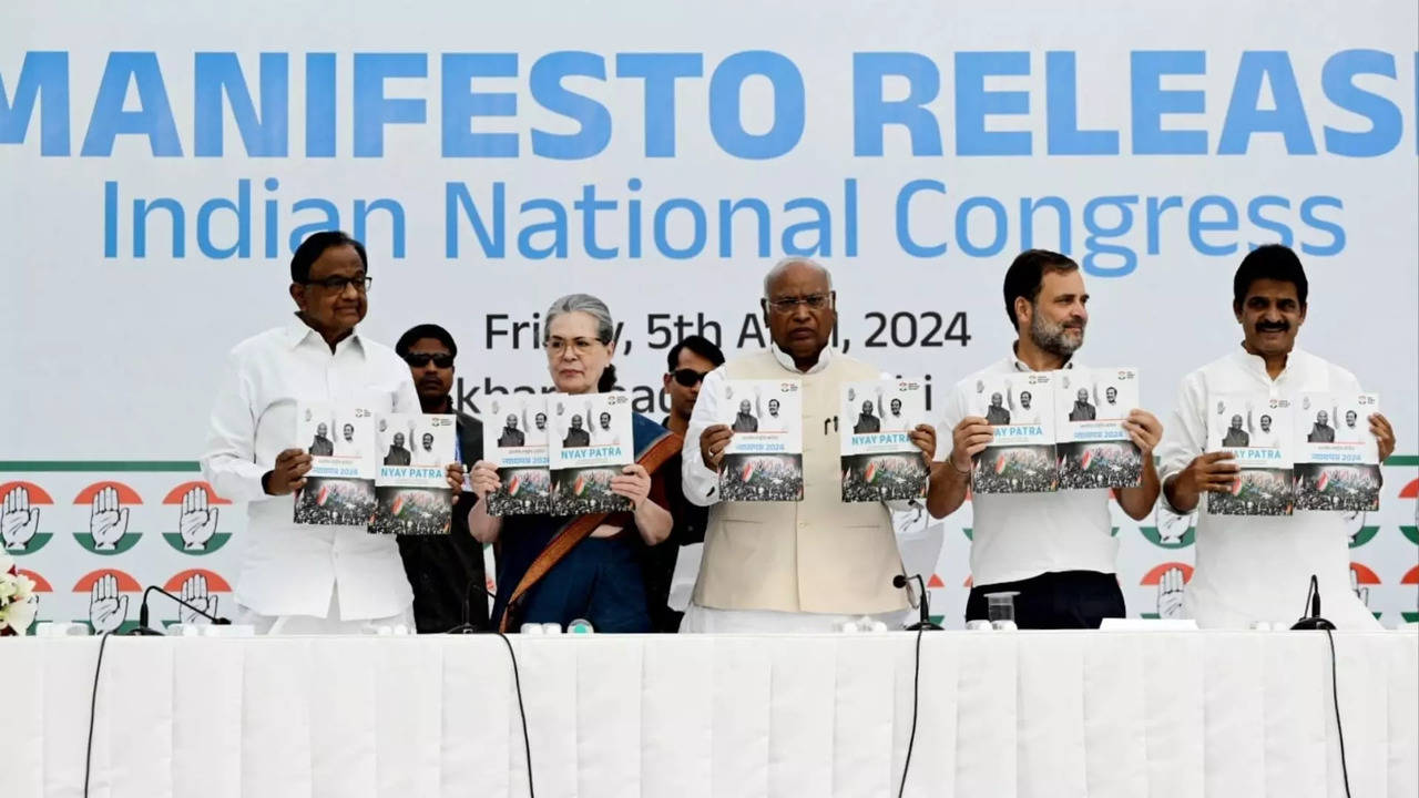 congress releases election manifesto for 2024 election important