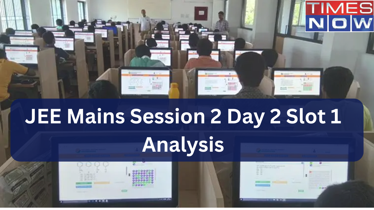 JEE Mains Session 2 Day 2 Slot 1 Question Paper Analysis