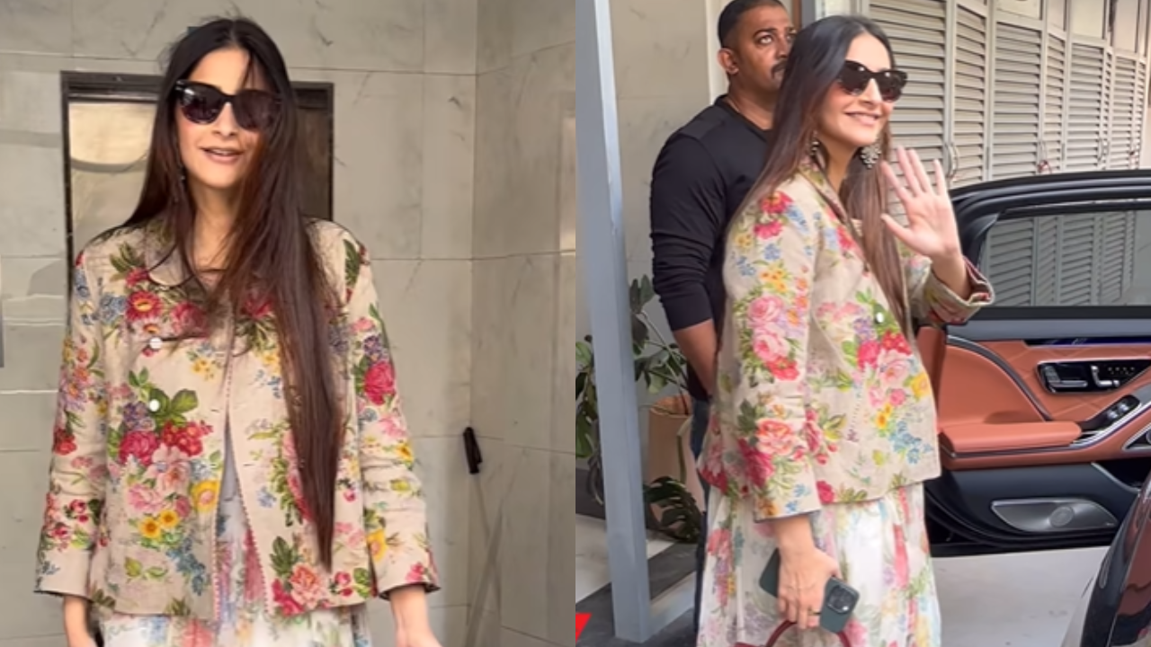 Decoding Sonam Kapoor's floral look