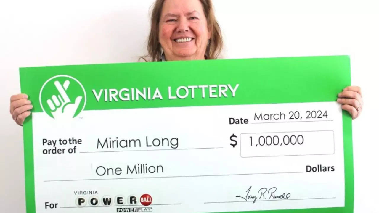 Miriam Long accidentally won a $1 million Powerball prize while seeking a Mega Millions ticket. | Virginia Lottery