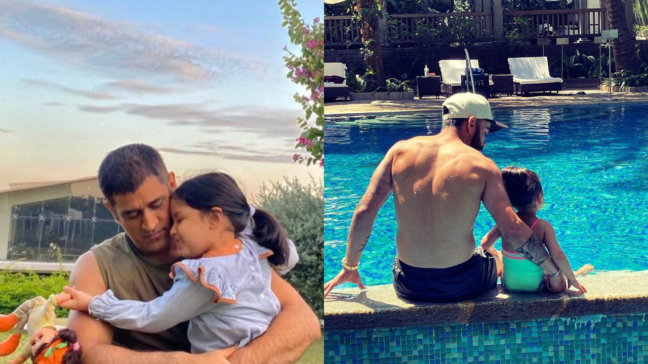 IPL Dads And Their Adorable Kids