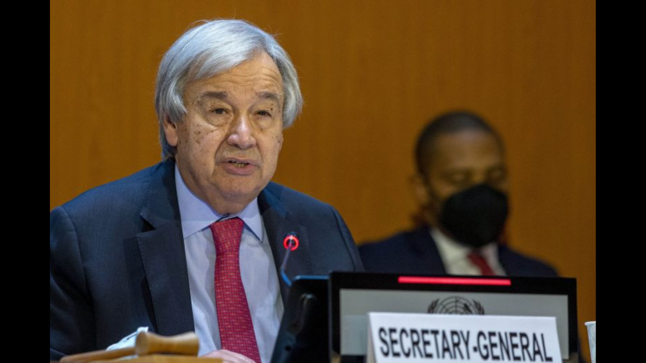 UN Secretary-General Antonio Guterres