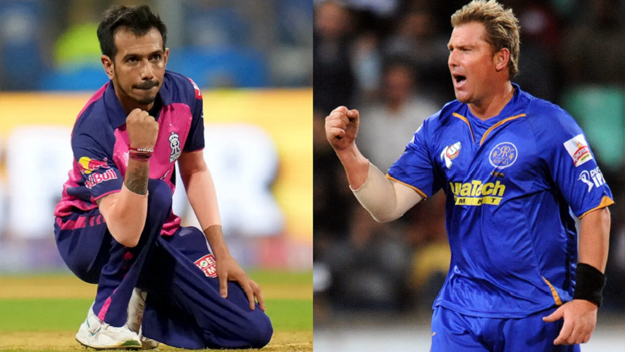 ​Yuzvendra Chahal needs 4 wickets to break Shane Warne's elite record