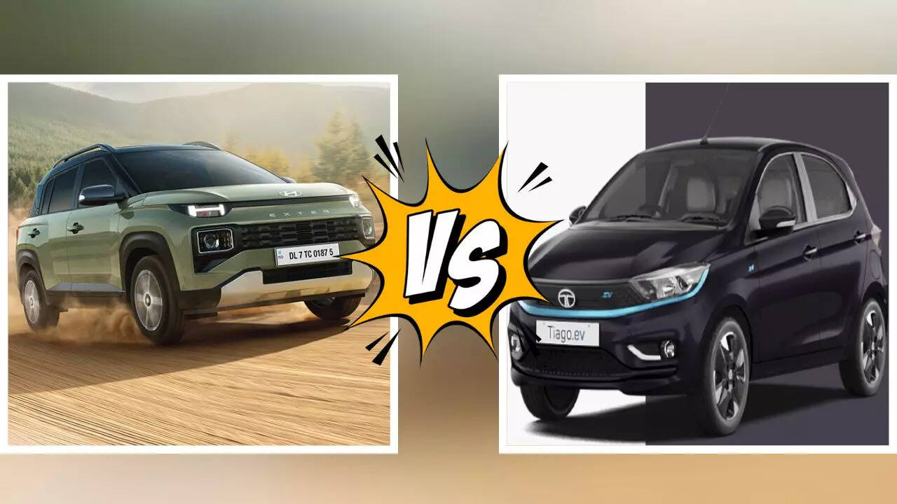Hyundai Exter Vs Tata Tiago EV: 7 ते 12 लाखांच्या बजेटमध्ये कोण आहे ...
