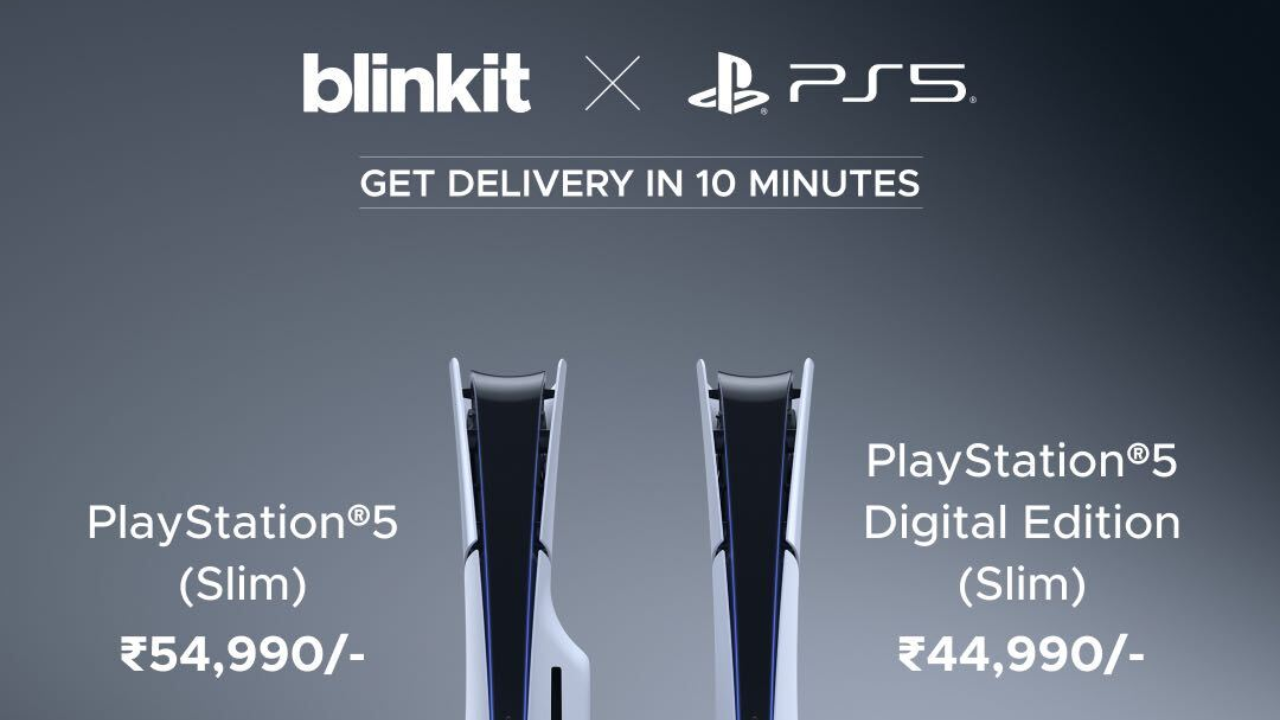 The Playstation 5 delivery services are in Delhi-NCR, Bengaluru and Mumbai.