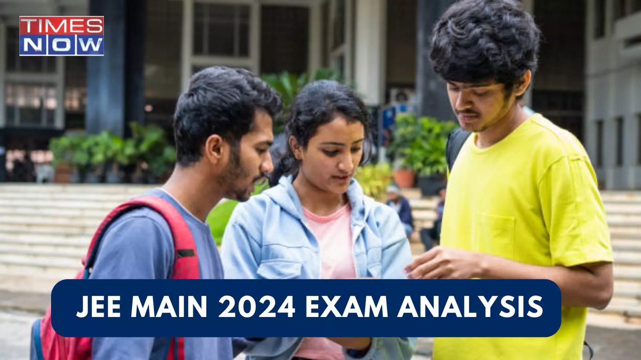 JEE Mains 2024 Exam Analysis: JEE Main Question Paper Rated Moderate, Check Day 3 Slot 1 Analysis