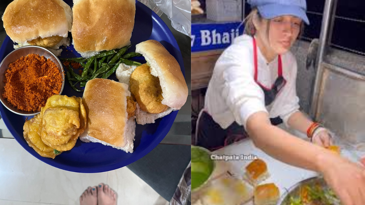 Delhi's Viral Vada Pav Gets Slammed For This Viral Video.