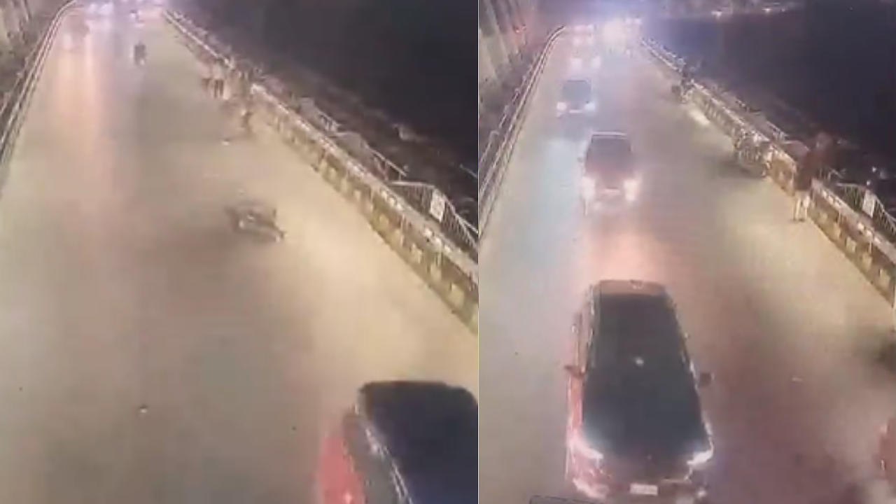 Hyderabad Road Accident News Today: VIDEO: Speeding Car Runs Over 2 Men ...