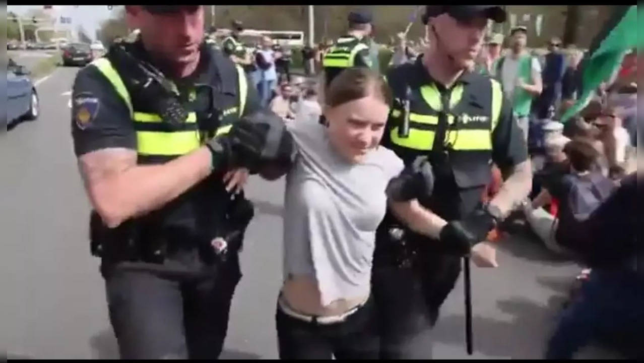 Greta Thunberg Arrested By Cops