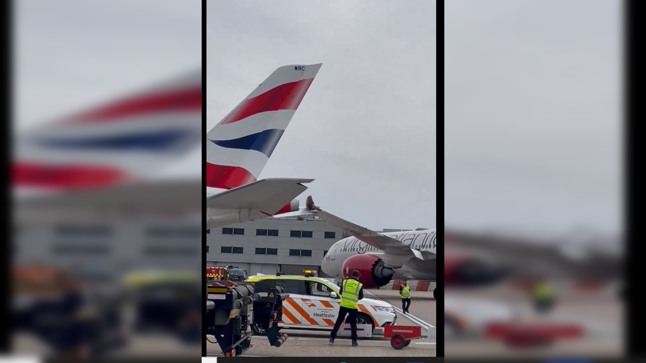 Heathrow airport accident