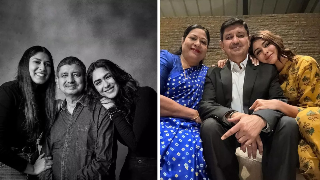 Mrunal Thakur Celebrates Dad's Birthday With Heartfelt Note: Even That Wouldn’t Be Enough