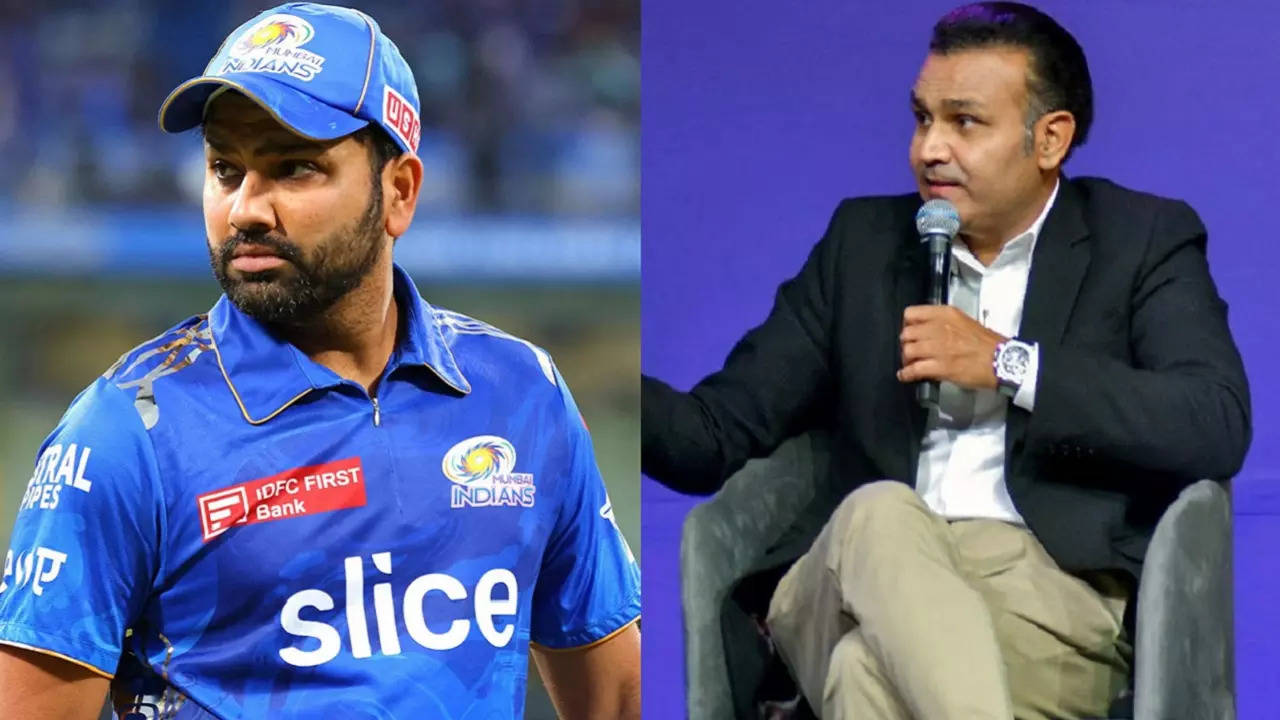 Virender Sehwag slams Mumbai Indians for removing Rohit Sharma as captain