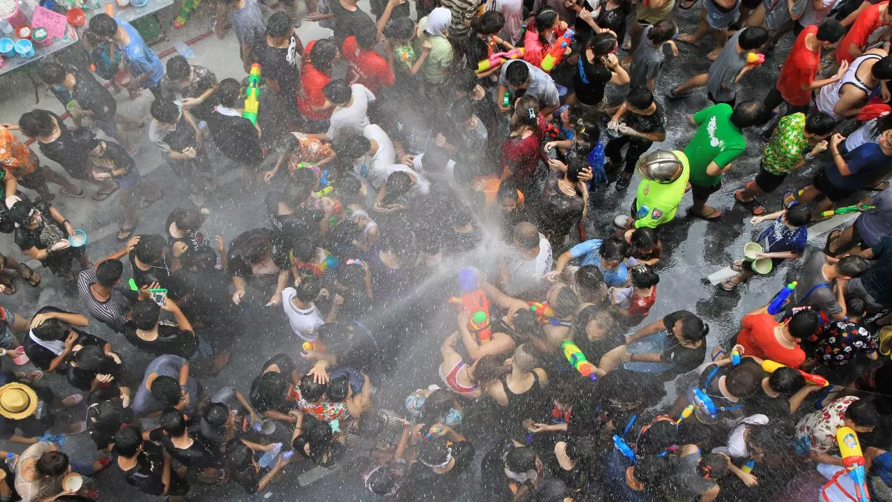 Songkran will be celebrated from April 13-15 this year. Credit: Canva