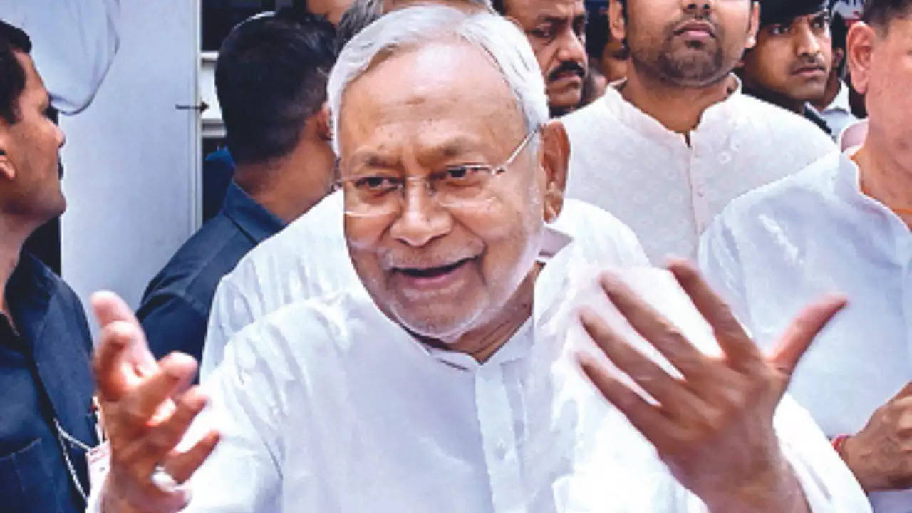 Nitish Kumar was addressing a rally in Bihar when he made the comment