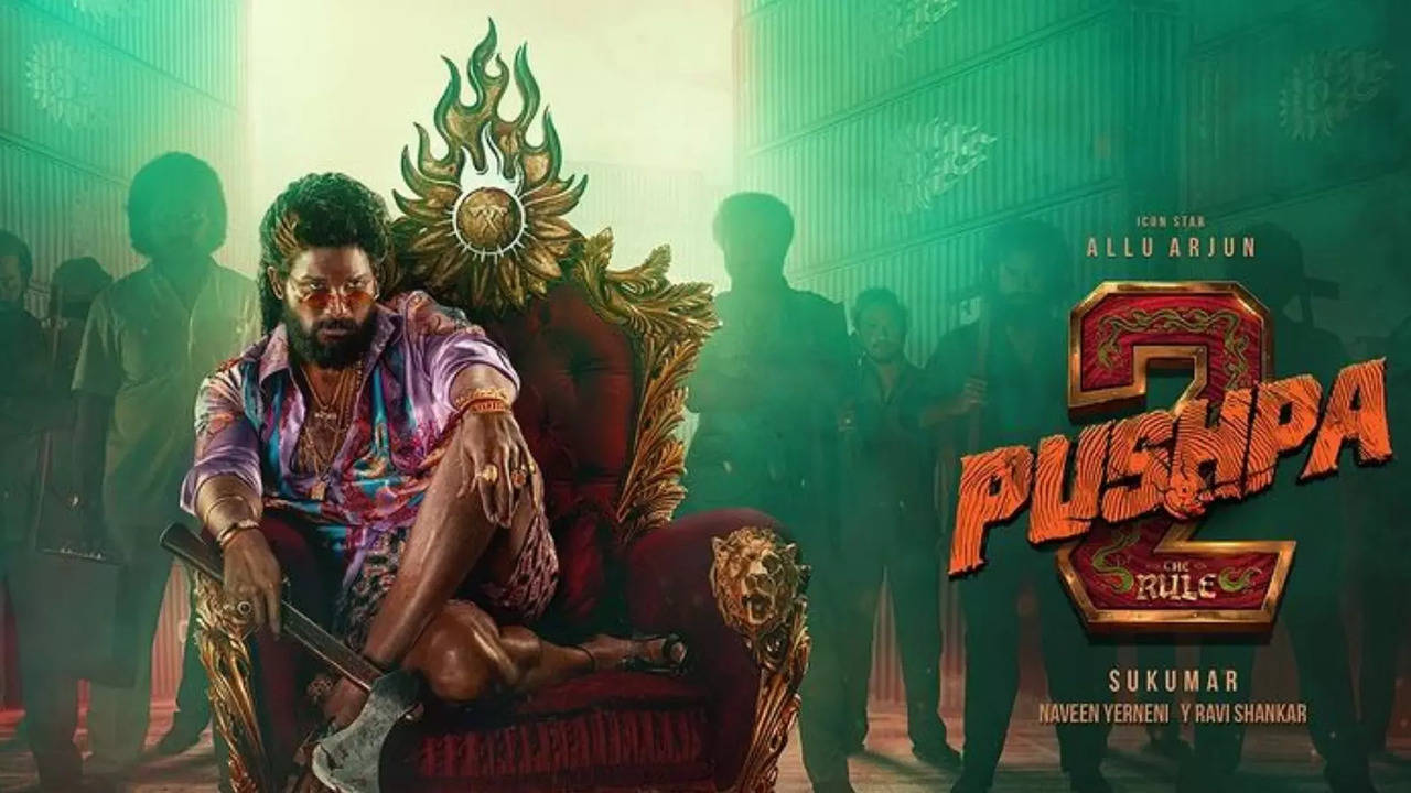 Pushpa 2 The Rule Poster: Allu Arjun Sets Internet On Fire With New Poster,  Teaser To Be OUT Tomorrow At THIS Time | Telugu News - Times Now