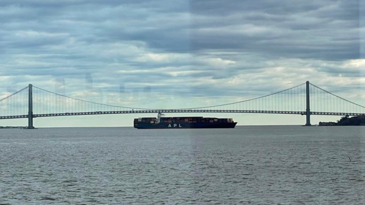 Massive Ship Loses Power Near NYC's Verrazzano Bridge