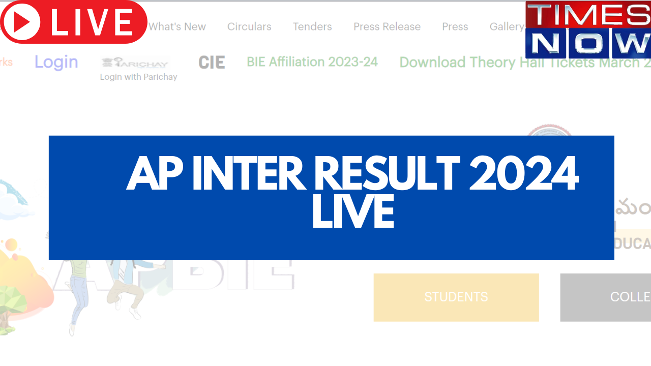 AP Inter Results 2024 Date Time Highlights BIE AP Inter 1st 2nd Year Results 2024 Likely on April 12 at bieapapcfssin bieapgovin Manabadi