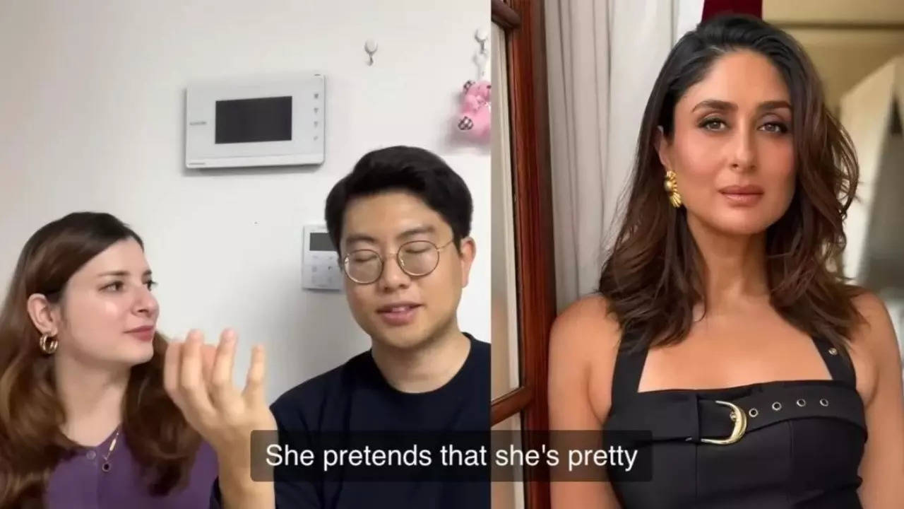 Neha Arora and Jongsoo Lee rate Kareena Kapoor in their  video. | mylovekromkorea/YouTube