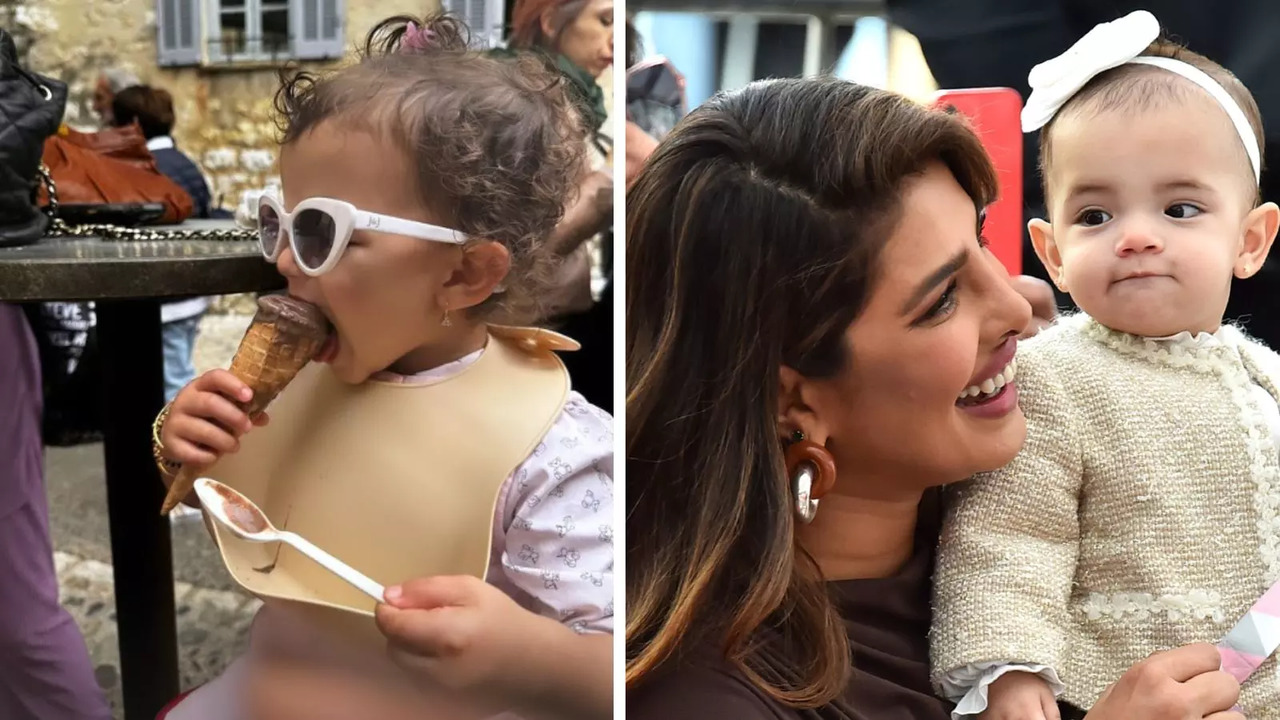 Priyanka Chopra Enjoys Malti Marie Gorging On Ice Cream With The Coolest Shades