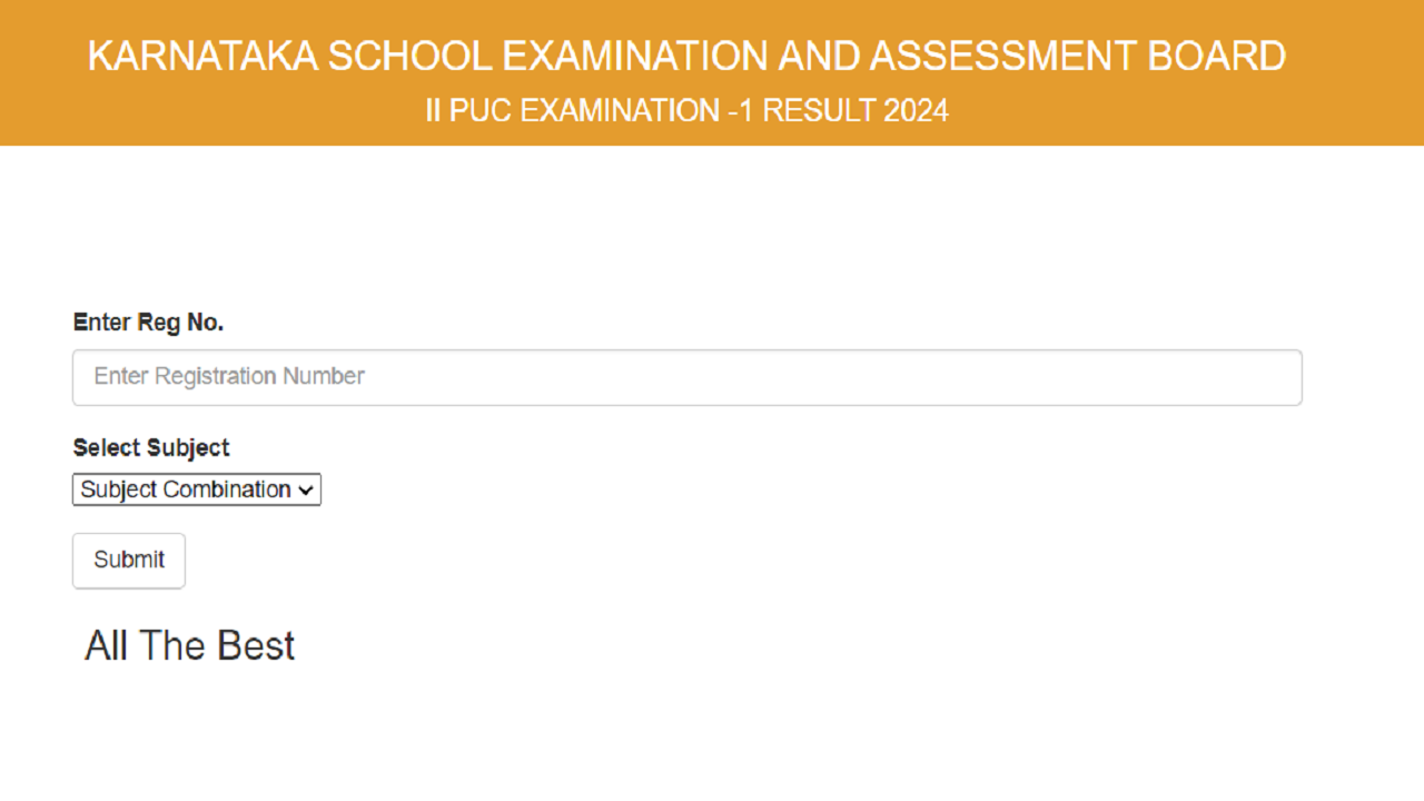 Karnataka PUC II Result 2024 Highlights 2nd PUC Result Link OUT on karresultsnicin Updates on Karnataka Board Results 2024