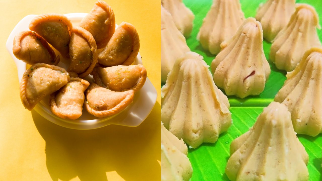 ​Make these eight sweet dishes during Gudi Padwa to celebrate the Marathi New Year. Pic Credit: iStock/ Instagram (@swarras_sweet_delights)