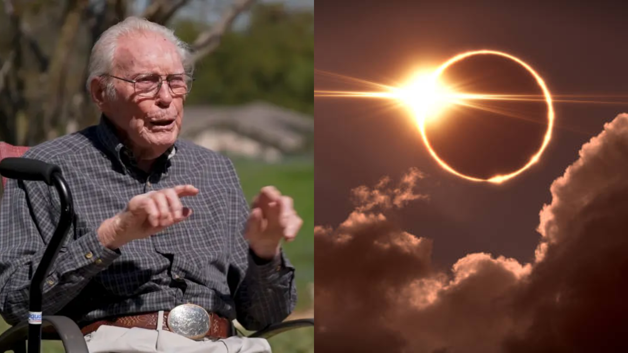 105-Year-Old Texas Man Prepares For His 13th Total Solar Eclipse, Says He 'Had To Seem Them All'