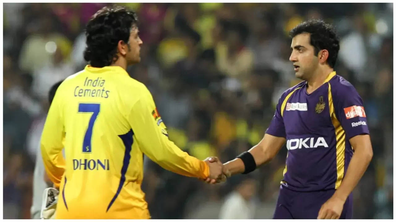 MS Dhoni Gautam Gambhir