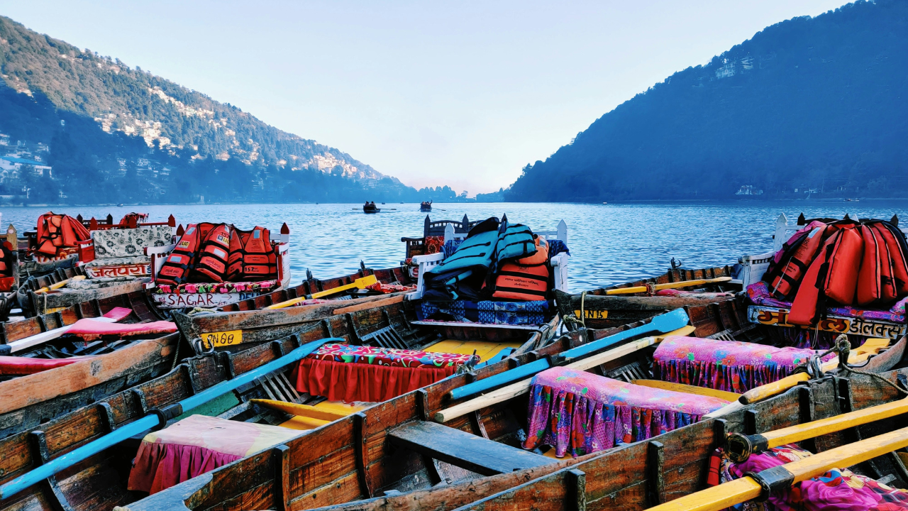 A View of the Mountains From Lake Naini, ​Image Credit - FreePik